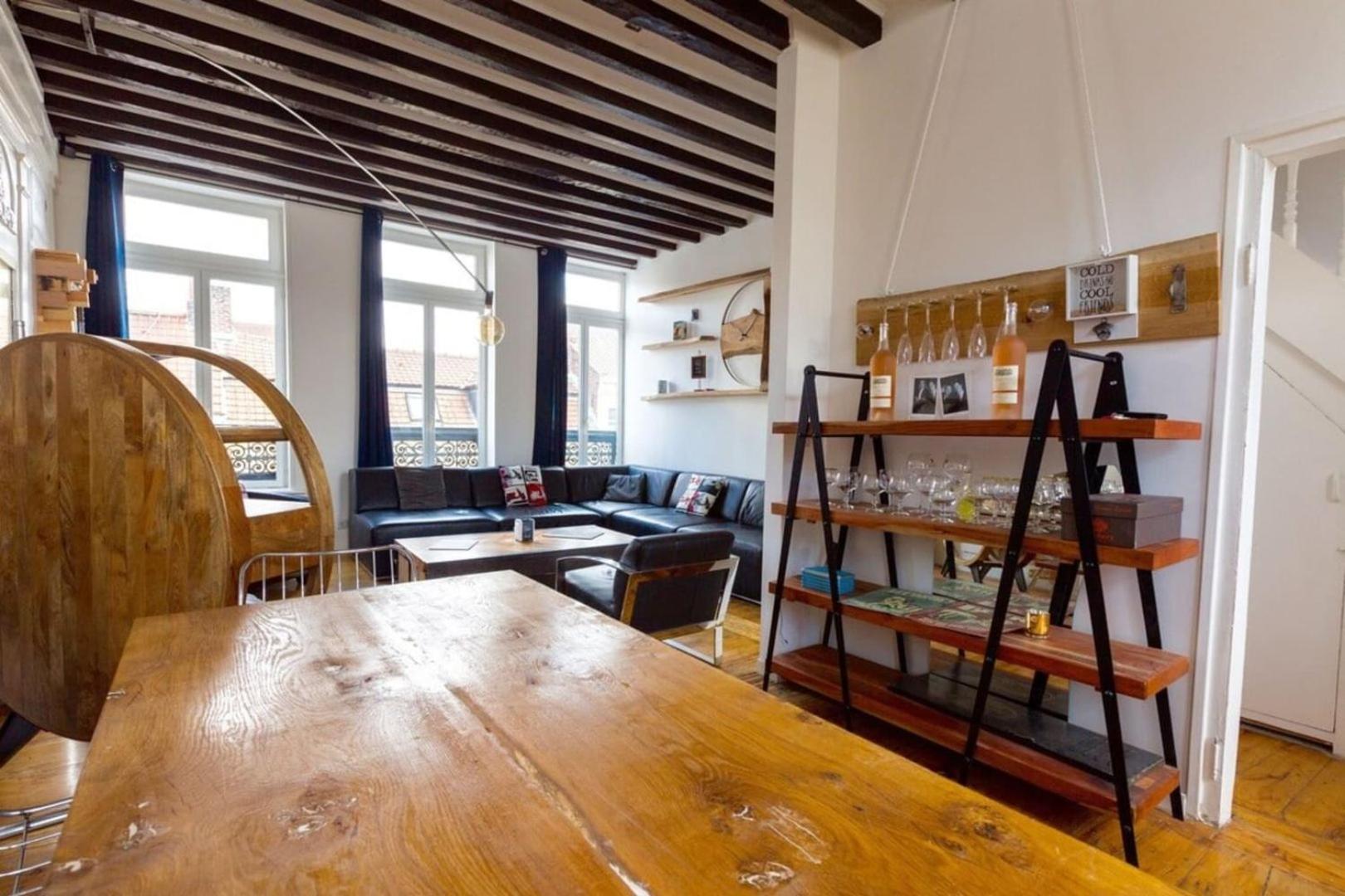 Vieux Lille Triplex De 100 M2 Apartment Bagian luar foto